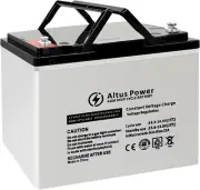 Altus Power AGM Deep Cycle 12V 75Ah Battery Rechargeable Maintenance-Free Bat...