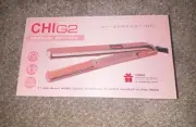 CHI G2 1" Rose Gold Titanium Plated Hairstyling Iron w/ CHI 44 Iron Guard & Mat