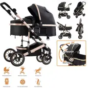 New 9 in 1 ✅Baby Pram ✅Travel Newborn Carriage Baby Stroller Pram Buggy Foldable