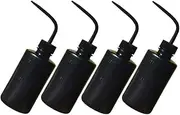 Mipcase Squirt Bottle 4pcs Wash Bottle Plastic Lash Rinse Bottle Water Squirt Bottle Salad Squeeze Bottles Watering Tools for Eye Sauce Black 250ML Squeeze Bottle