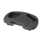 Folding Chair Tray Events Black Cup Garden Holder Patio Reclining Tray