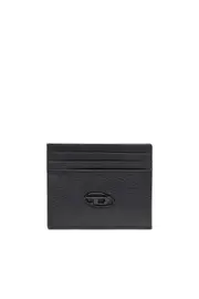 [Diesel] Diesel - Card case in grained leather - Small Wallets - Man - Black UNI Black