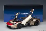 Autoart Ford GT 2022 Holman Moody Heritage Edition Holman Woody Gold 1/18 New!