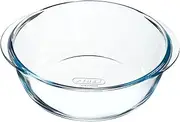 [Pyrex] Preware 20 cm Round Glass Casserole Dish 1 Litre