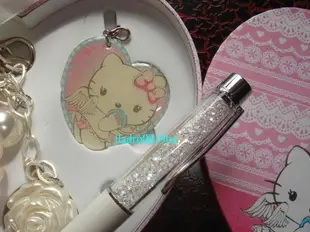 施華洛世奇 水晶筆 粗桿(珍珠白)+Hello Kitty 悠遊卡(華麗的惡魔)正品~ SWAROVSKI/另3D造型