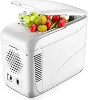Portable Car/home Refrigerator- 9L Mini Fridge, Mute Outdoor Refrigerator, Compact Freezer For Car,Outdoor,Family, Bar,Travel,Truck