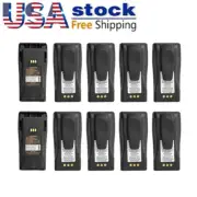 10x Ni-Mh Battery For NNTN4851 Radio CP040 CP200 CP200D PR400 DP1400 GP3188