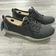 Skechers Womens Newbury SN 100434 Charcoal Memory Foam Shoes Sneakers Size 8.5