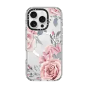 iPhone 16 Pro Clear Case MagSafe Compatible Stop and smell the roses