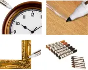Furniture Repair Scratches Kit Markers & Filler Touch Up Pen Paint Restore Wood