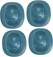 4pcs Pressure Floor Drain Kitchen Sink Stopper Bath Drain Plug Silicone Drain Stopper Bathtub Drain Cover Strainer Anti-Odor Sealed Cover TPR Sealing Plug Wash Basin