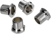 ibasenice Replace Worn Out Tuning Pegs 4pcs 2l2r Bass Tuning Pegs Machine Heads Tuners in Silver for Bass Machines