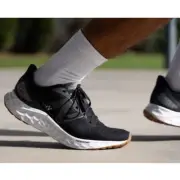New Balance Mens 13 Black Fresh Foam Arishi V4 Running Shoes Lace Up P1-96
