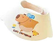 Baby Shower Cap,Capybara Pattern Kids Bath Visor - Waterproof Bathing Aid Supplies for Children Home Travel Indoor Use