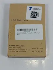 2TB USB Flash Drive Super Data Master PC Laptop Mac Storage With Keychain Silver