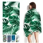 Double-sided Velvet Beach Towel Sand Free Oversized Large Thin Towels Blanket