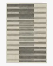 185' x 275' | Machine Washable Runner Rug | Kid & Pet Friendly | Indoor Rug | Gradasi Grey Rug | Ruggable