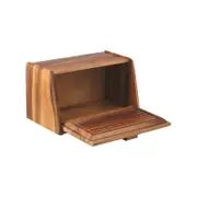 Davis And Waddell Acacia Bread Box