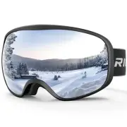 Kids Todler Snowboard Goggles - 100% UV Protection OTG Ski Goggles for Boys &...
