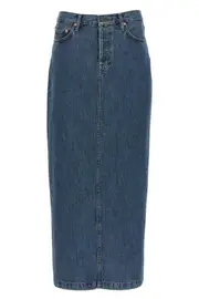 WARDROBE NYC 'Column' Denim Skirt 25