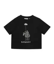 Equestrian Knight-print T-shirt 18M,24M,12M black