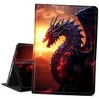Case for Samsung Galaxy Tab S9 Plus/S9 FE Plus 12.4 inch Cover 2023,Slim PU