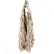 1 Pack - Commercial Mop Head #32, 32oz Mop Head Blended Yarn - X-Large (White)