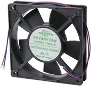 Sirocco 120mm 12VDC Thin Ball Bearing Flylead Connection Cooling Fan
