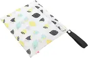 CRILSTYLEO 2pcs Diaper Bag with Organizer Nappy Caddy Disposal Bag Compact Fashionable
