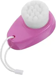 HAKIDZEL Handheld Skin Brush Facial Cleanser Soft Silicon Bristles Portable for Sensitive Skin Care