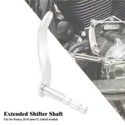Chrome Gear Extended Shifter Shift Rod Lever Arm Fit For Harley Softail 2018-23