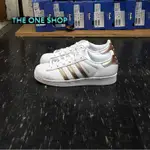 THEONESHOP ADIDAS 愛迪達 SUPERSTAR 白色 金色 古銅金 白金 皮革 經典款 CG5463