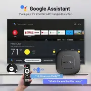 Android+ Smart Home Theater TV Box Streaming WIFI Media Player 4K HD HDR 16G