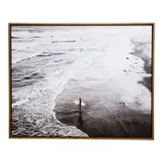 Framed 80x100cm Canvas/Resin Surfers 7 Hanging Wall Art Home Decorative Display