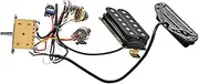 ERINGOGO 1 set Durable Guitar Wiring Harness with Control Plate Electric Guitar Pickup for Easy Replacement and Practical Use Lightweight and Convenient Design