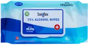 Saniflex 75% Alcohol Based Sanitary Wipes - 50 sheets per pack
