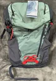 High Sierra Pathway 2.0 Backpack Hydration Sleeve Hiking Camping Green/Blue 30L