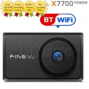 FineVu X7700 POWER QHD Wi-Fi + BT Q/F 2ch 5GHz Car Dash Camera Car Blackbox 64GB