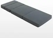Comfeezzz Folding Mattress Floor Cushion Foam Camping Mattress Cot Mattress|Portable Sofa Bed Foldable Bed| Single Size 4-Fold Foam Mattress Floor Bed for Home Office Camping and Travel 180x70x10cm