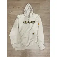 在飛比找蝦皮購物優惠-Carhartt 立體防潑水帽T 燕麥色 L