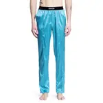 [TOM FORD] Stretch Silk Pyjamas Blue