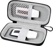 USB Flash Drive Case, SD Card Holder Compatible with Thumb Drive, Memory Cards, SDXC SDHC Storage Bag, Electronic Accessories Organizer for SanDisk for Samsung for Inland (Black)