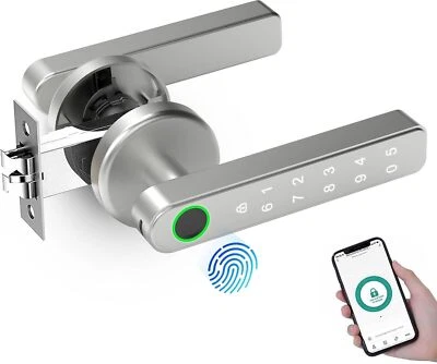 TEKXDD Smart Lock - Fingerprint Door Lock, Keypad Deadbolt Lock Keyless Entry