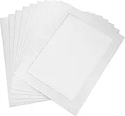 Alipis 10 Pcs Cardboard Picture Frame Matte Backing Photo Mat Board Mats Picture Frames Collage Wall Decor Matte Board Color Collage Wall Decor Chipboard Paper Multiple Silver Paper