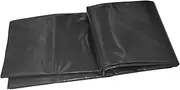 Black Pond Liner Waterproof Pond Liners for Fish Pool, Flexible Pond Lining 1x8m 2x4m 3x4m 5x6m 6x9m 7x12m Foldable Pond Membrane Outdoor Koi Ponds Underlay(5x12m(16.4x39.3ft))