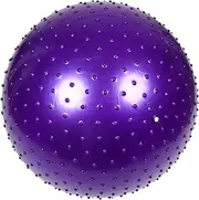 Totority Large Anti Burst Yoga Massage Ball Spiky Exercise Ball for Sensory Training Portable Stability