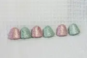 Novelty Button (new) 5/8" (6) GUMDROPS