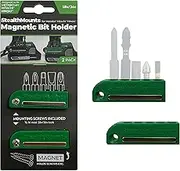 StealthMounts Metabo HPT Magnetic Bit Holder | Drill Bit Organizer | Perfect Bit Holder for Metabo HPT Drills and Impacts (2 Pack)