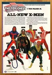 1997 Toy Biz Giant Size X-Men Figures Vintage Print Ad/Poster Nightcrawler Art