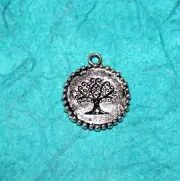 Pendant Tree Charm Bird Charm Forest Nature Bird Watching Tree of Life Charm